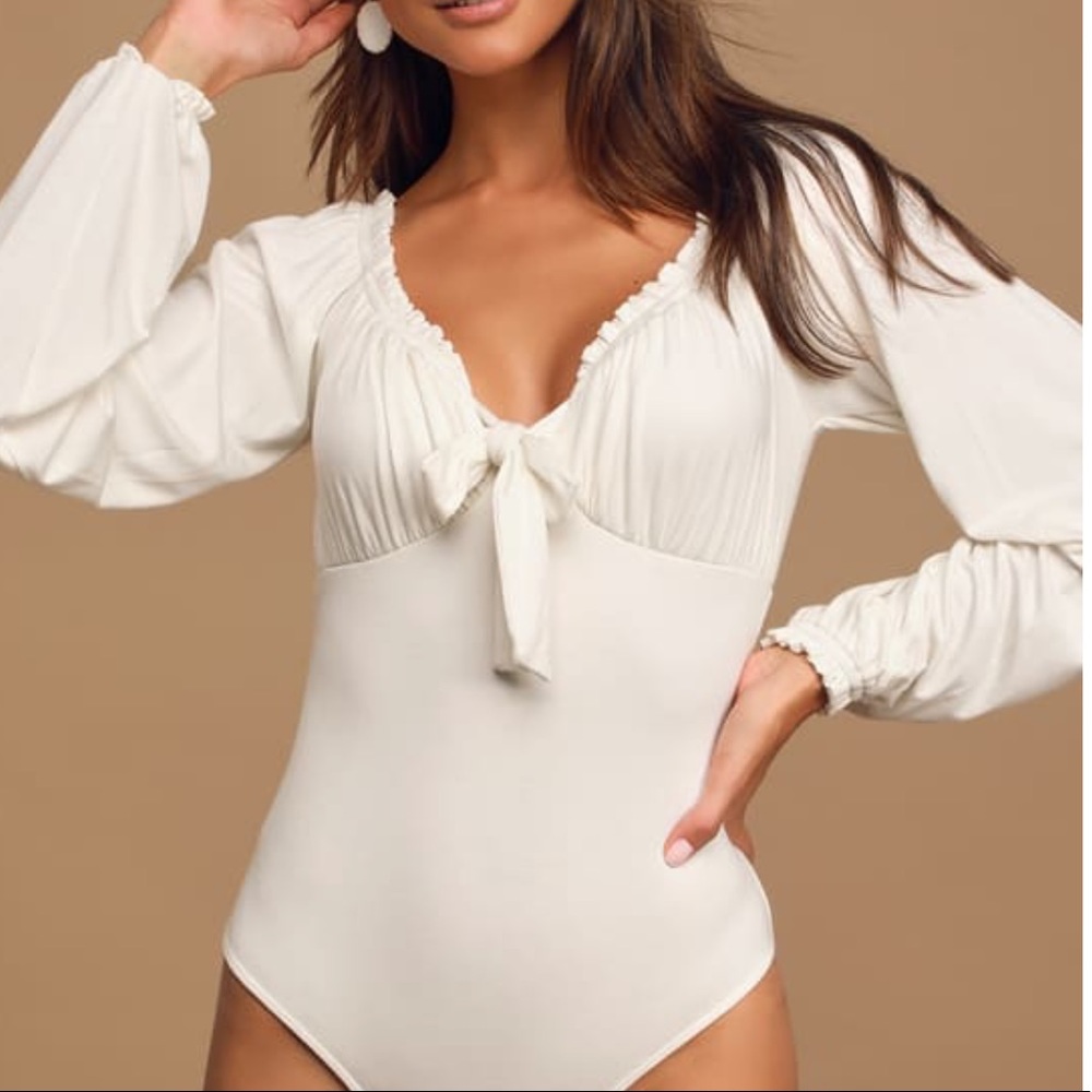 Lulu’s Ruffled Bodysuit